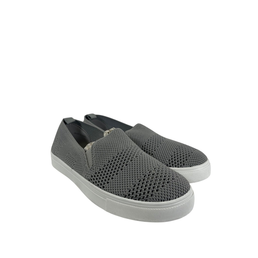 STUDIO‎ 1886 Women Gray Knit Slip On Sneakers Comfort Casual Shoes Size 9